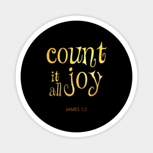 Count it all joy james 1 2 Magnet